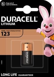 CR123 Batterij Duracell high power lithium