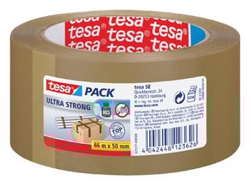 Tesa verpakkingstape 50mm bruin