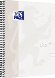 Spiraalblok Oxford Touch A4 lijn 70vel lichtgrijs