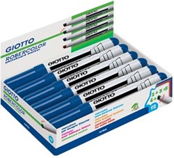 Whiteboard stiften Giotto Robercolor maxi schuine punt blauw