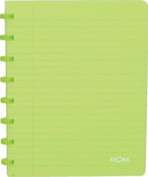 Atoma schrift Trendy A5 commercieel geruit transparant groen