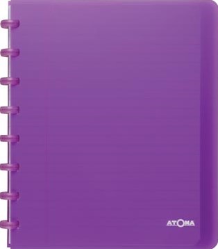 Notitieboek A5 Gelinieerd Geassorteerde Kleuren Atoma Schrift 120 Bladzijden-3