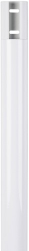 Kabelkanaal Hama halfrond 110/3,3/1,8 cm aluminium wit-3