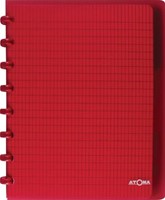 A5 notitieboek Atoma schrift commercieel geruit Geassorteerde kleuren-3