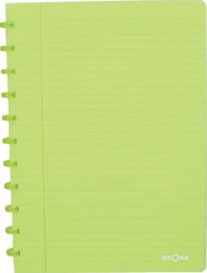 Atoma schrift Trendy A4 gelijnd transparant groen