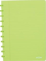 Atoma schrift Trendy A4 gelijnd transparant groen