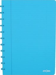 Atoma schrift Trendy A4 gelijnd transparant turkoois