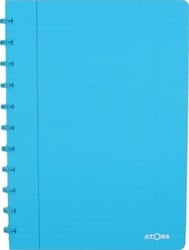 Atoma schrift Trendy A4 gelijnd transparant turkoois