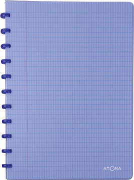 Atoma schrift Trendy A4 commercieel geruit transparant blauw