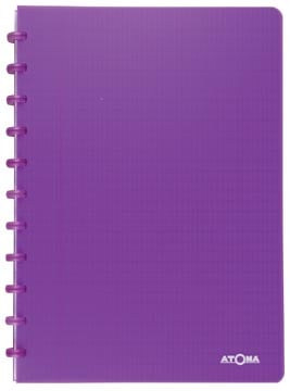 Atoma schrift Trendy A4 commercieel geruit transparant paars