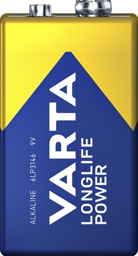 9 volt batterij Varta Longlife Power 1 stuks-2