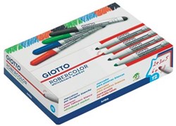 Whiteboard stiften Giotto Robercolor maxi ronde punt blauw