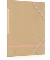 Oxford Touareg elastomap, uit karton, ft A4, naturel en geassorteerde kleuren, pak van 5 stuks-3