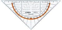 Linex geodriehoek 16 cm