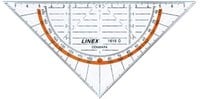 Linex geodriehoek 16 cm