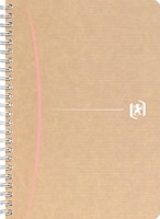 Oxford Touareg spiraalschrift, 180 bladzijden, ft A5, geruit 5 mm, geassorteerde kleuren-3