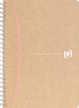 Oxford Touareg spiraalschrift, 180 bladzijden, ft A5, gelijnd, geassorteerde kleuren-3