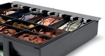 Safescan inzetbak voor kassalade 4141T1, geschikt voor SD-4141 en HD-4141S-3