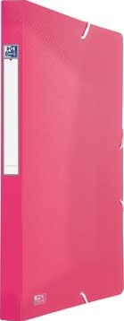 Oxford Urban elastobox uit PP formaat 24 x 32 cm rug van 2,5 cm geassorteerde transparante kleuren-3