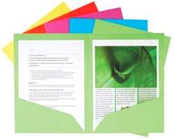 Dossiermap A4 en A3 geassorteerde kleuren Exacompta