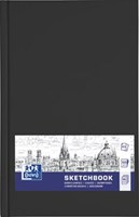 Oxford "Sketchbook" dummyboek, 96 vel, 100 g/m², ft A5, zwart
