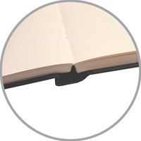 Oxford "Sketchbook" dummyboek, 96 vel, 100 g/m², ft A4, zwart-3