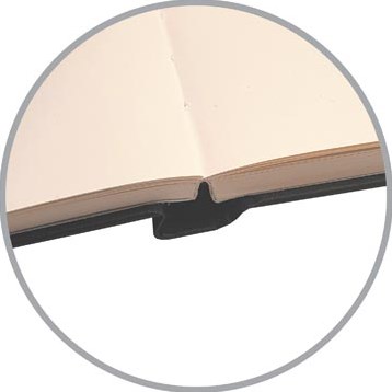 Oxford "Sketchbook" dummyboek, 96 vel, 100 g/m², ft A4, zwart-3