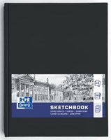Oxford "Sketchbook" dummyboek, 96 vel, 100 g/m², ft A4, zwart