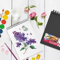 Schetsboek Oxford Mix Media A5 40 vel 225 gram spiraal-3