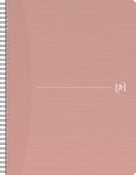 Oxford My Rec'up spiraalschrift A4 100 bladzijden geruit 5 mm geassorteerde kleuren-2