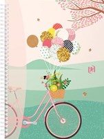 Oxford Horizons spiraalschrift B5 120 bladzijden geruit 5 mm geassorteerde kleuren-2