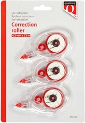 Correctieroller Quantore 5mm blister á 3 stuks