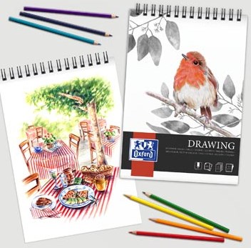 Tekenblok Oxford Drawing A3 30 vel 160 gram spiraal-2