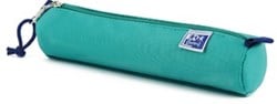 Pennenetui Oxford rond turquoise