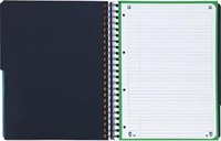 Oxford School Projectbook spiraalschrift A4+ 4-gaats gelijnd aqua blauw-3