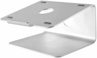 Laptopstandaard Newstar zilver voor laptops tussen de 10 en 17 inch-1