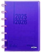 Atoma schoolagenda,  ft 110 x 170 mm, 1dag per pagina, 2025-2026-2