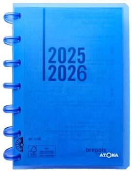 Atoma schoolagenda,  ft 110 x 170 mm, 1dag per pagina, 2025-2026