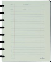 Notitieboek A5 gelinieerd zwart Atoma Meetingboogk-3