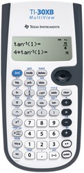 Texas wetenschappelijke rekenmachine TI-30XB Multiview werkt op batterijen