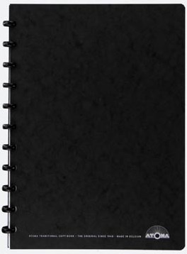 Notitieboek A4 Geruit Zwart Atoma Meetingboogk