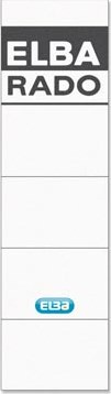 Elba Rado Plast rugetiket ft 4,4 x 15,9 cm, pak van 10 stuks