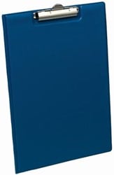 Klembordmap Bantex met insteekhoes blauw