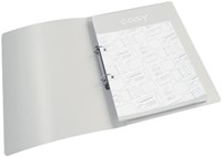 Leitz Cosy ringmap, uit PP, ft A4, grijs-2