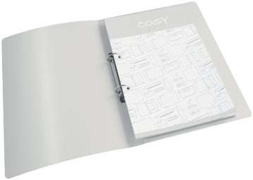 Leitz Cosy ringmap, uit PP, ft A4, grijs-2