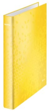 Leitz WOW ringmap 2 ringen geel