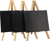 Krijtbord tafel Mini 24 x 15 cm beuk pak van 3-2