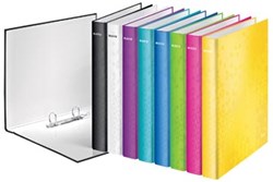 Leitz WOW ringmap 2 ringen geassorteerde kleuren