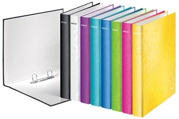 Leitz WOW ringmap 2 ringen geassorteerde kleuren