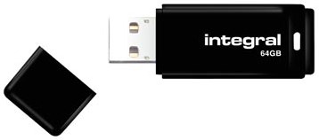 Integral USB 2.0 stick, 64 GB, zwart-2